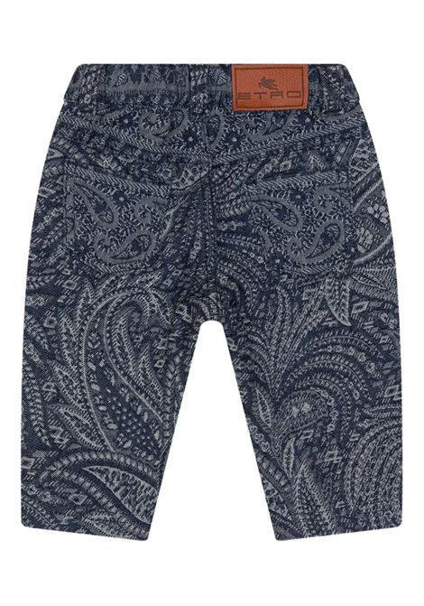 Jeans con stampa ETRO KIDS | GX6510 D0122620BC